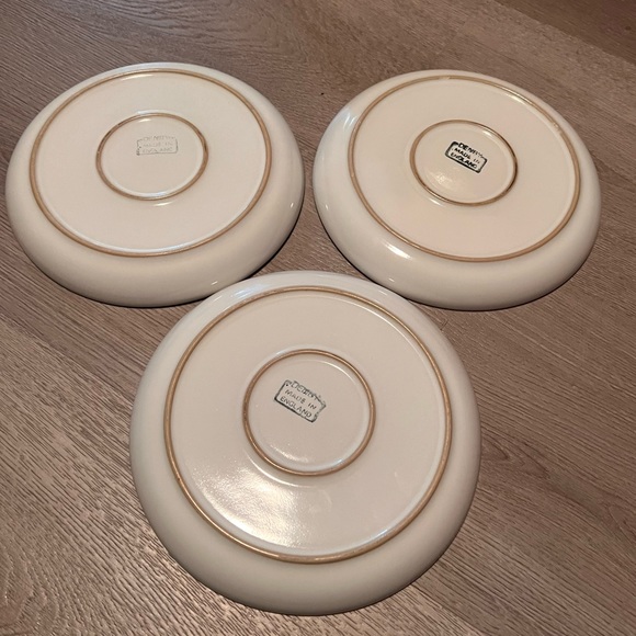 Set Of 3 Denby Blue salad plate 8 7/8" - Picture 5 of 7